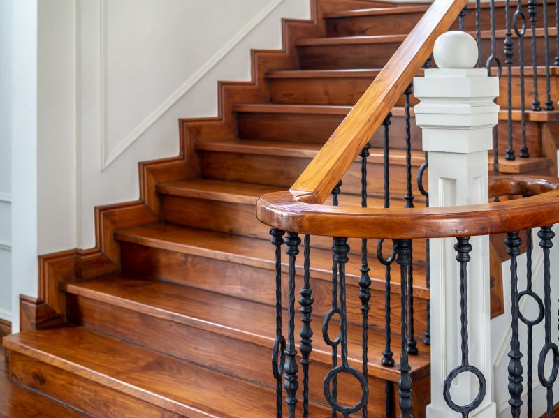 Staircase Hardwood Floor Installation
