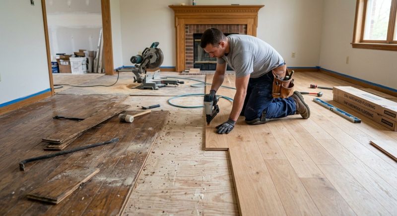 Hardwood Floor Renovation in San Antonio, TX