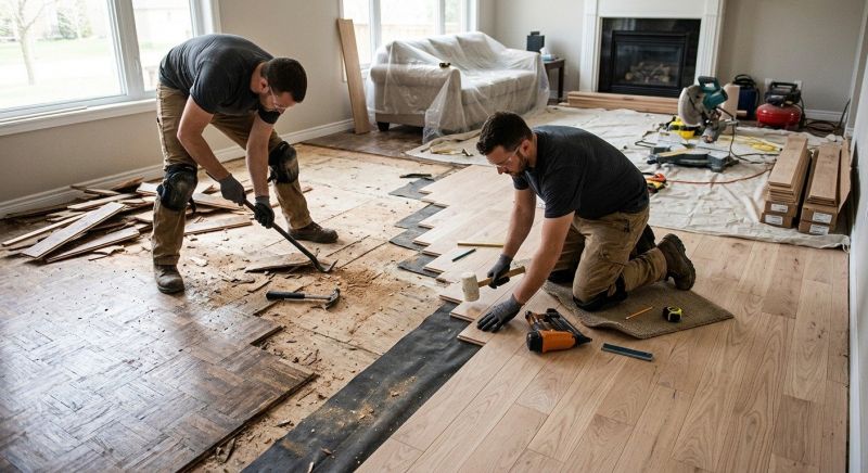 Hardwood Replacement in San Antonio, TX
