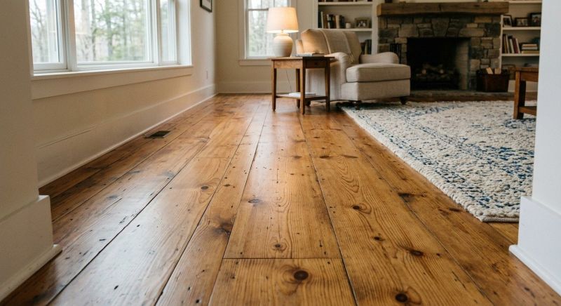 Pine Floor Installation in San Antonio, TX