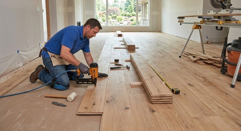 Plank Floor Installation in San Antonio, TX