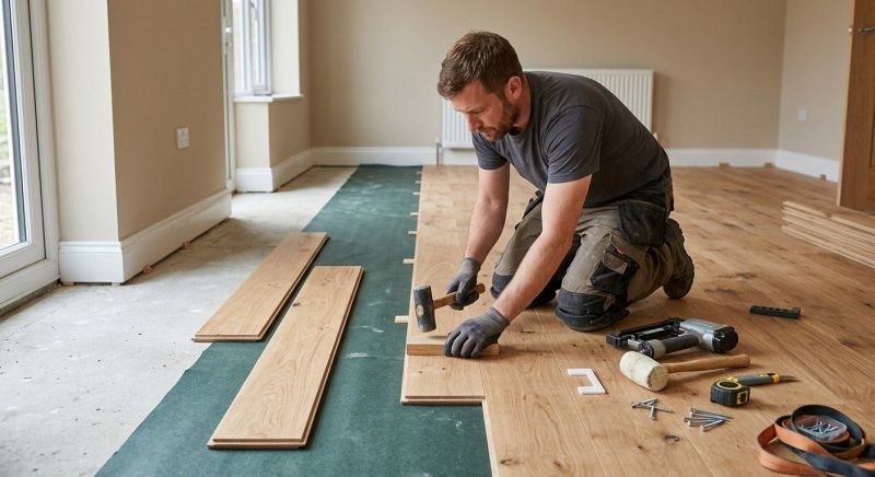 Plank Floor Installation in San Antonio, TX