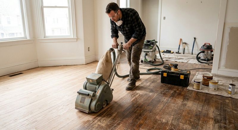 Hardwood Floor Renovation in San Antonio, TX